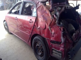 2007 TOYOTA COROLLA, BURGUNDY, 1.8, AT.   Z25182